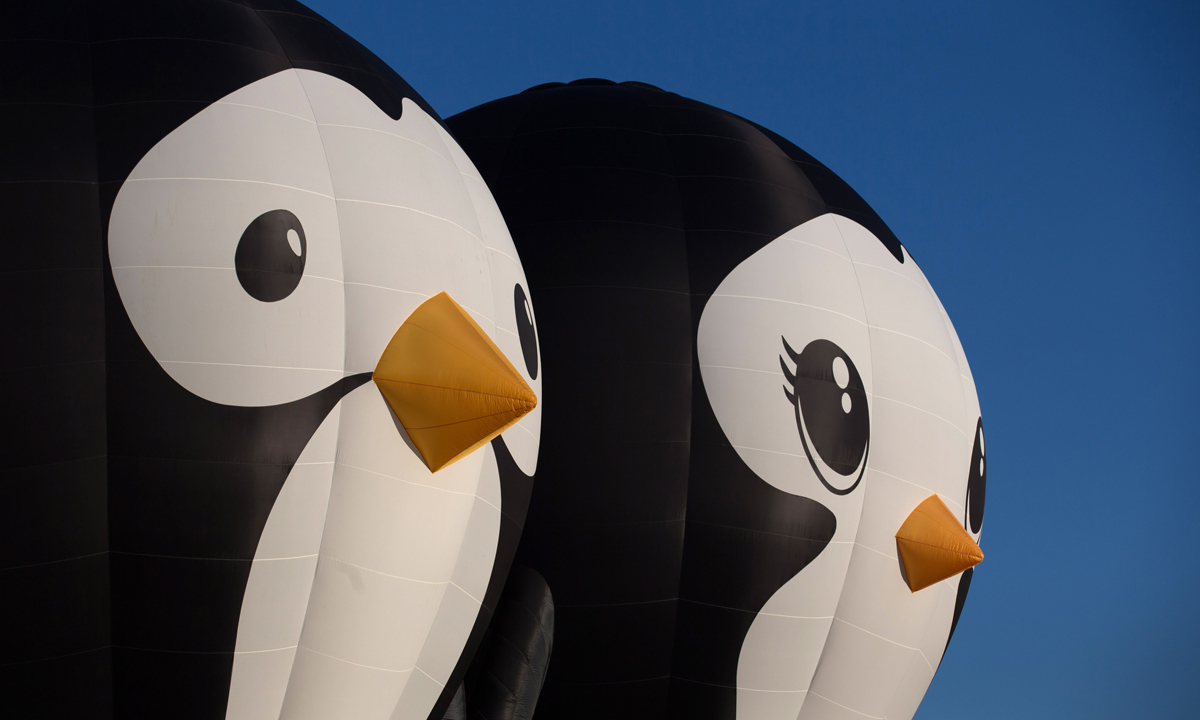 I colori delle mongolfiere nei cieli di Bristol