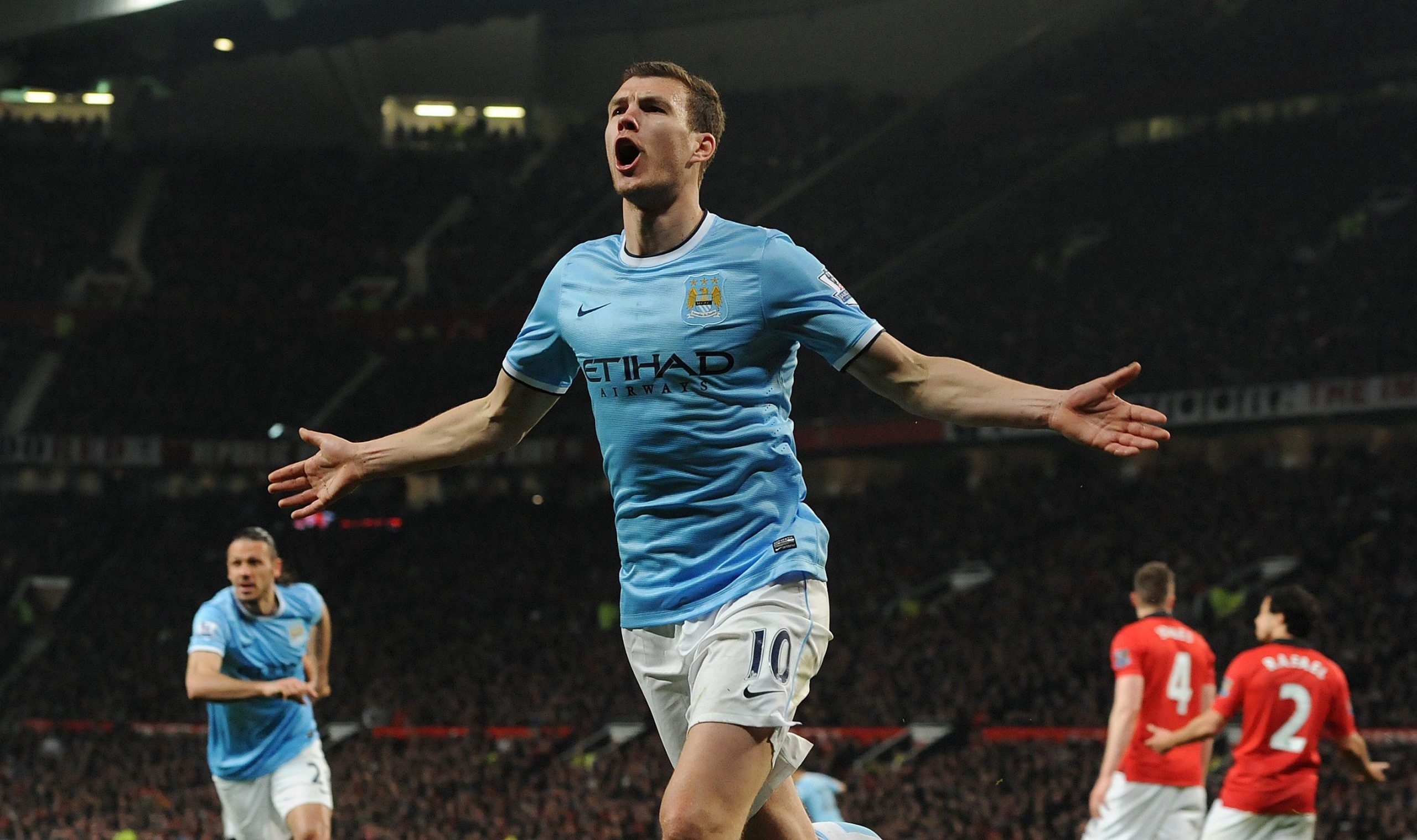 Edin Dzeko alla Roma, tifosi giallorossi in delirio