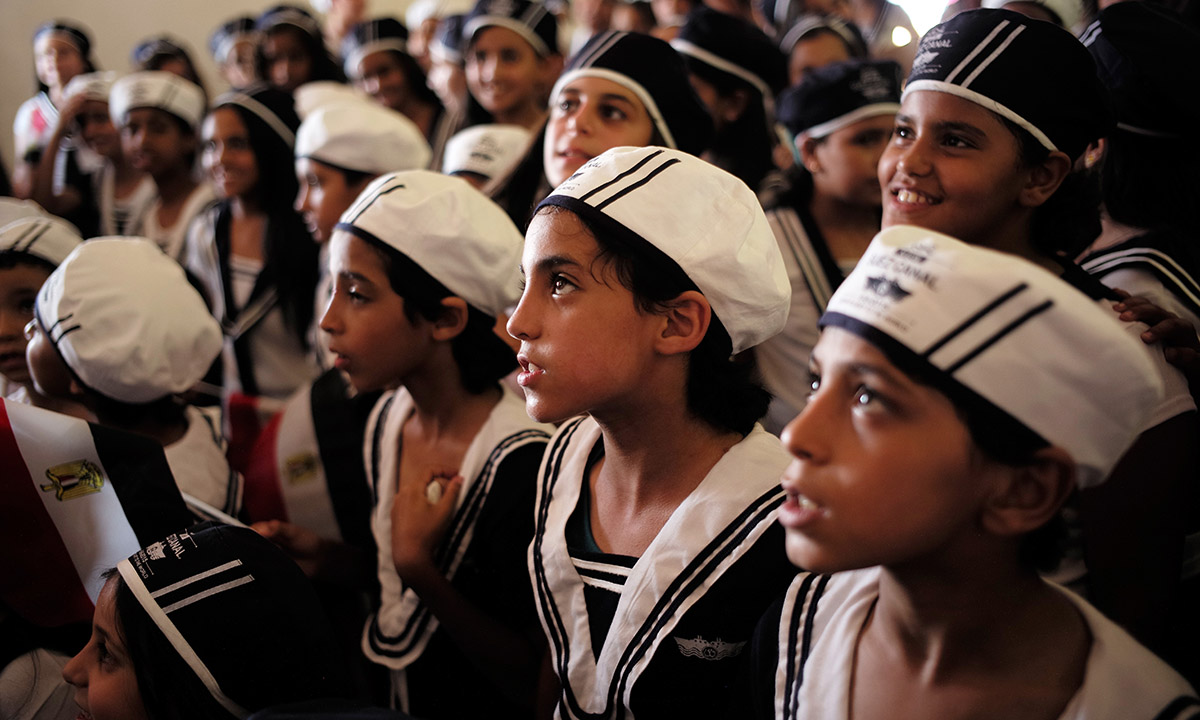 Il nuovo Canale di Suez: le foto dell’inaugurazione Il nuovo Canale di Suez: le foto dell’inaugurazione
