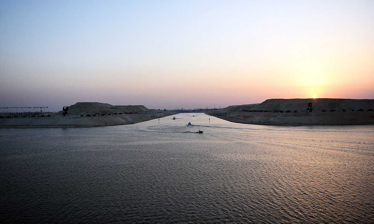 Il nuovo Canale di Suez: le foto dell’inaugurazione Il nuovo Canale di Suez: le foto dell’inaugurazione