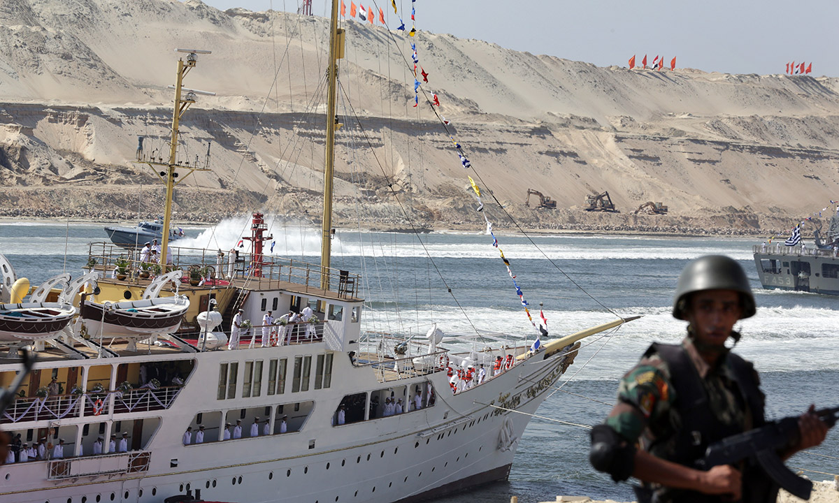 Il nuovo Canale di Suez: le foto dell’inaugurazione Il nuovo Canale di Suez: le foto dell’inaugurazione