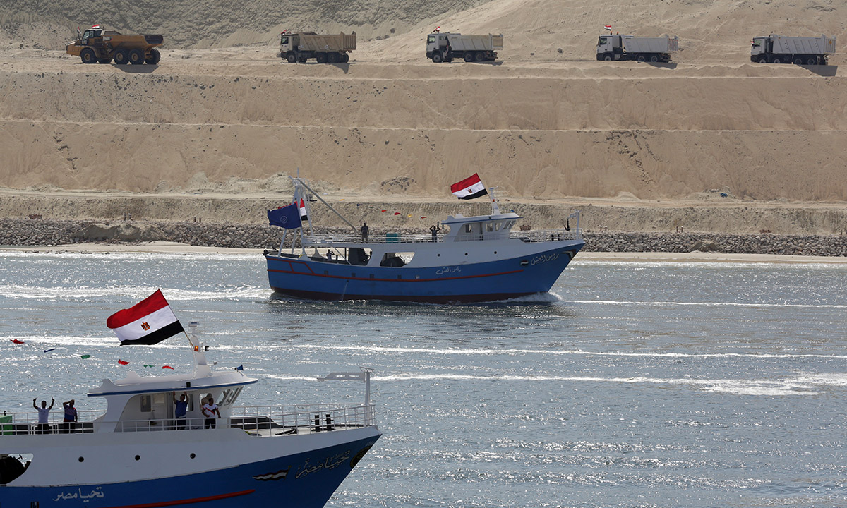Il nuovo Canale di Suez: le foto dell’inaugurazione Il nuovo Canale di Suez: le foto dell’inaugurazione