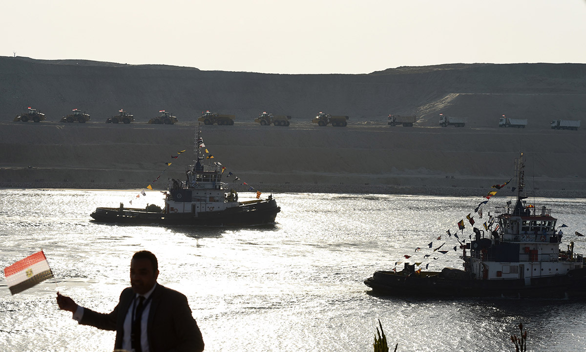 Il nuovo Canale di Suez: le foto dell’inaugurazione Il nuovo Canale di Suez: le foto dell’inaugurazione