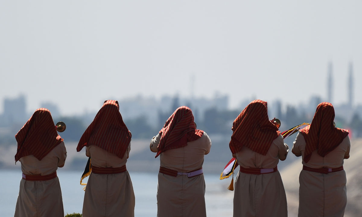 Il nuovo Canale di Suez: le foto dell’inaugurazione Il nuovo Canale di Suez: le foto dell’inaugurazione