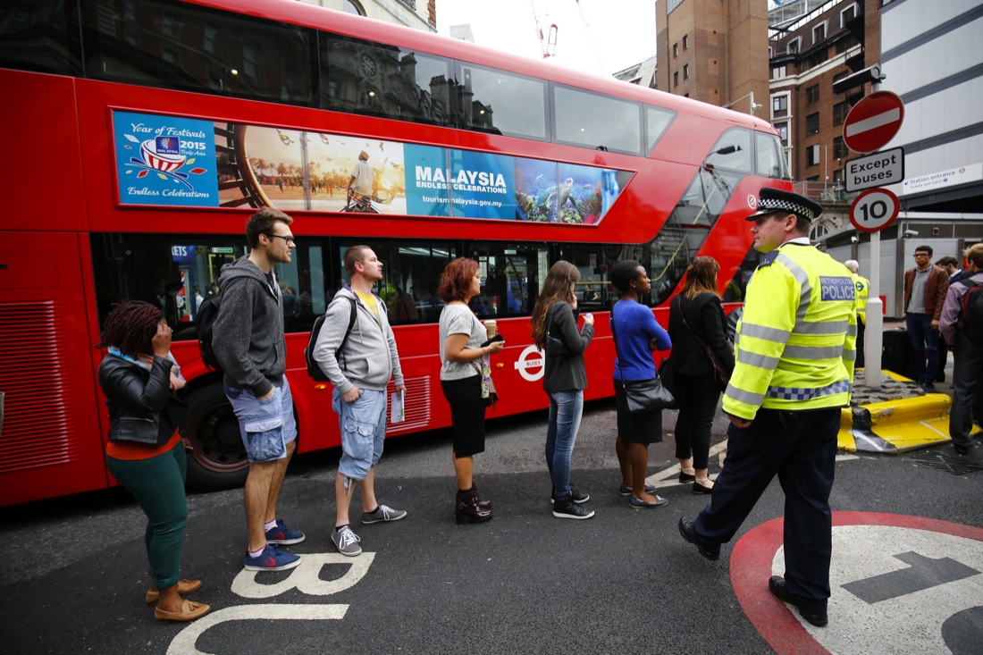 Londra, sciopero della metropolitana, città in tilt – Foto Londra, sciopero della metropolitana, città in tilt – Foto