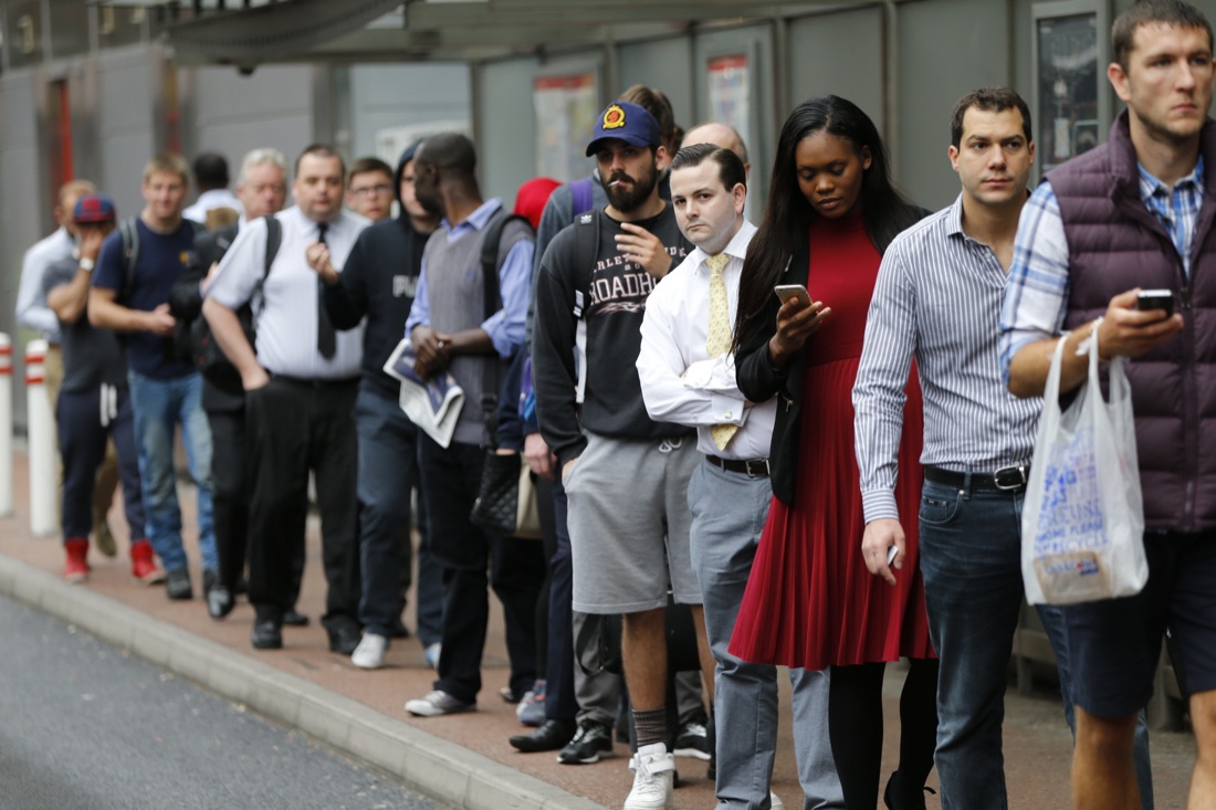 Londra, sciopero della metropolitana, città in tilt – Foto Londra, sciopero della metropolitana, città in tilt – Foto