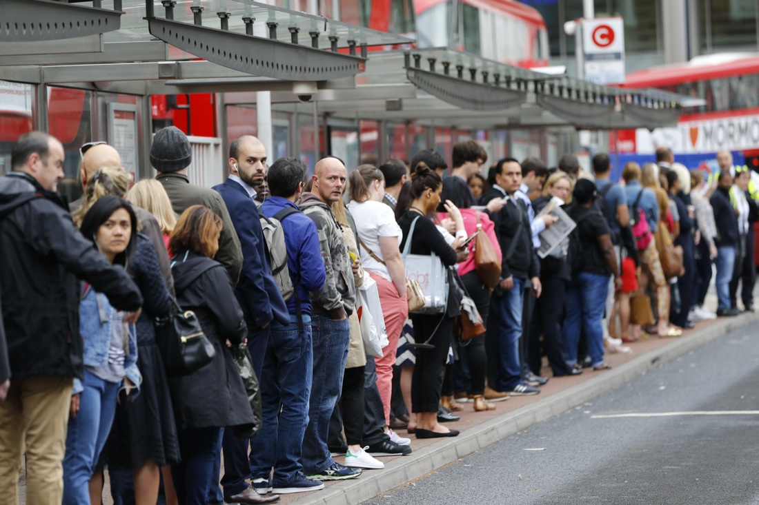 Londra, sciopero della metropolitana, città in tilt – Foto Londra, sciopero della metropolitana, città in tilt – Foto