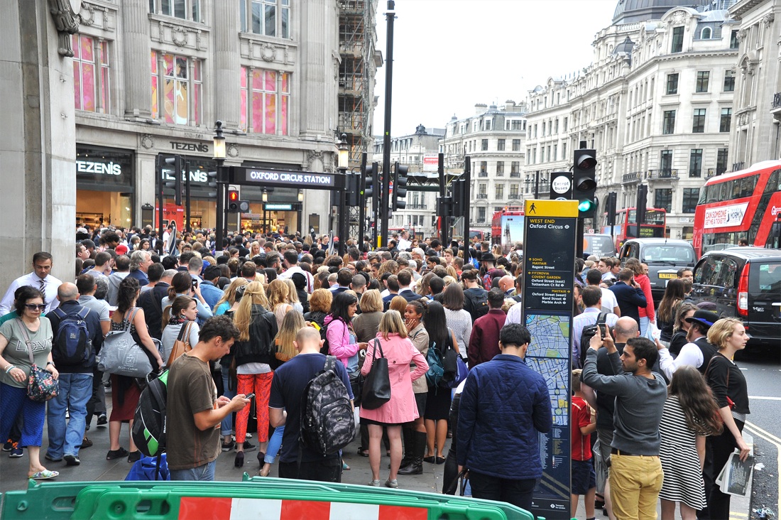 Londra, sciopero della metropolitana, città in tilt – Foto Londra, sciopero della metropolitana, città in tilt – Foto