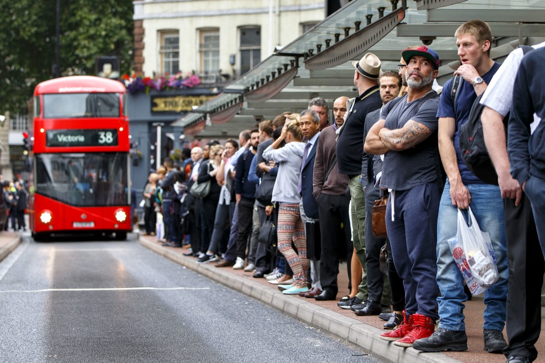 Londra, sciopero della metropolitana, città in tilt – Foto Londra, sciopero della metropolitana, città in tilt – Foto