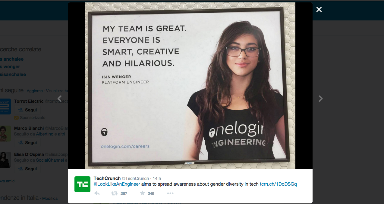 #ILookLikeAnEngineer, la campagna social per dire no agli stereotipi #ILookLikeAnEngineer, la campagna social per dire no agli stereotipi