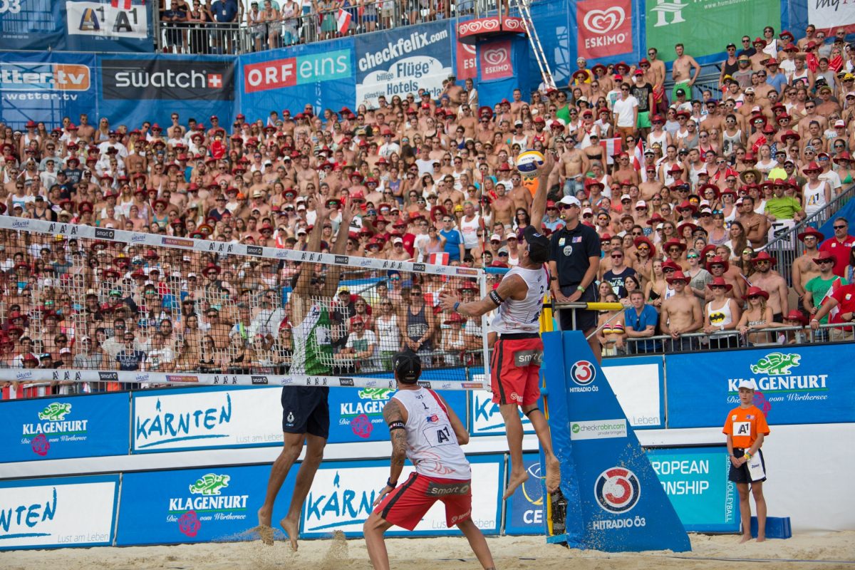 Galleria foto 'A Klagenfurt, quando il beach volley porta la spiaggia in Austria' - foto 8