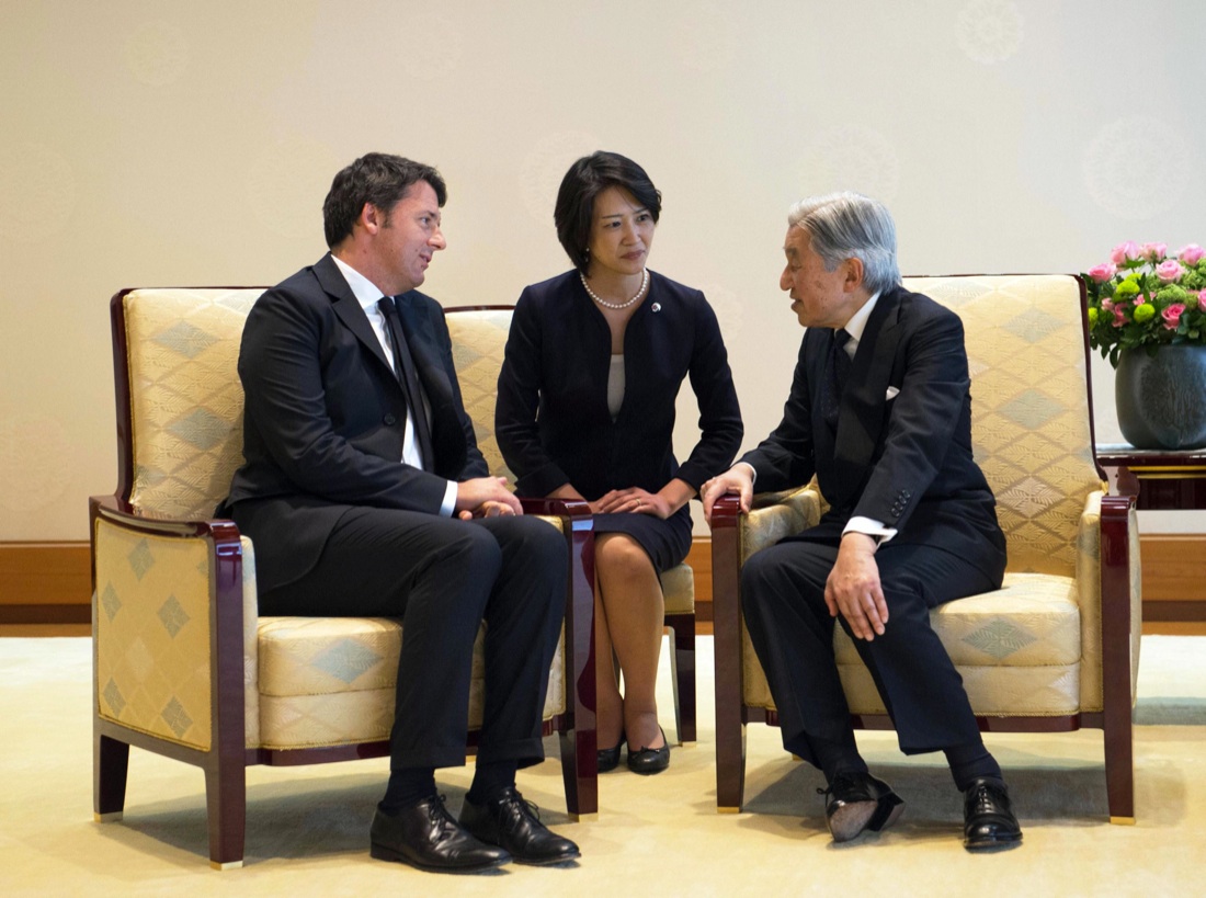 Renzi in Giappone: l’incontro con la business community Renzi in Giappone: l’incontro con la business community