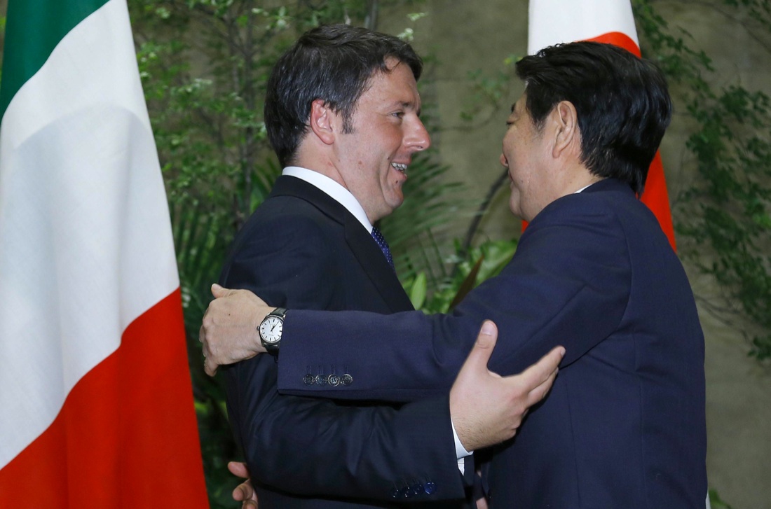 Renzi in Giappone: l’incontro con la business community Renzi in Giappone: l’incontro con la business community
