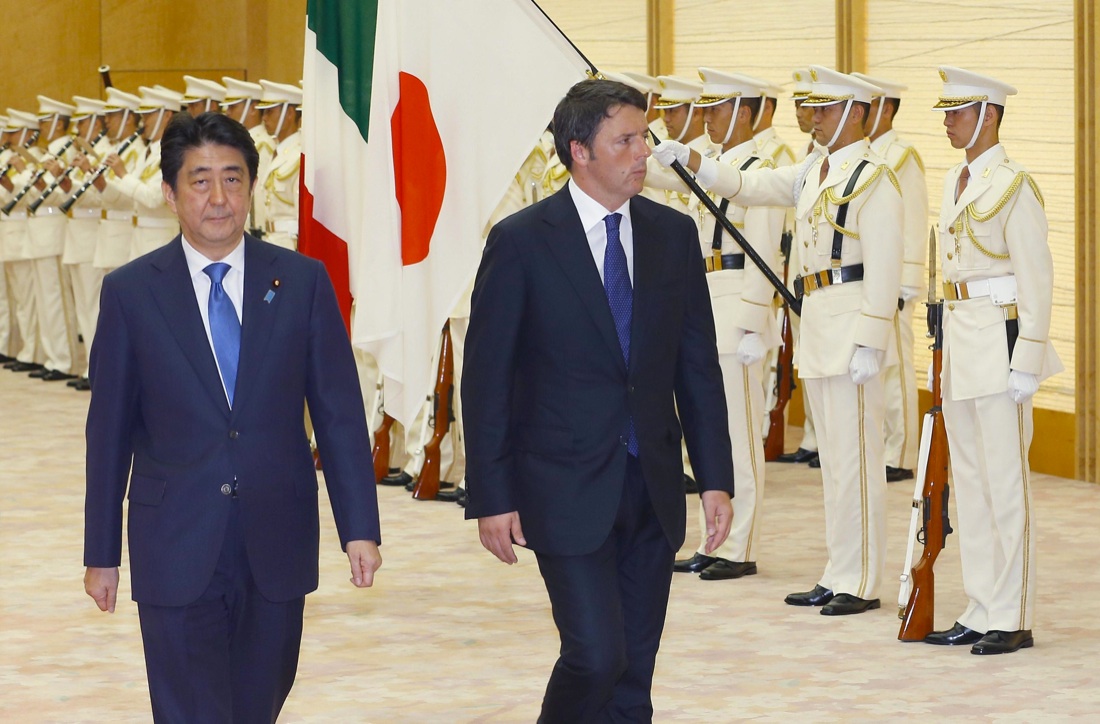 Renzi in Giappone: l’incontro con la business community Renzi in Giappone: l’incontro con la business community