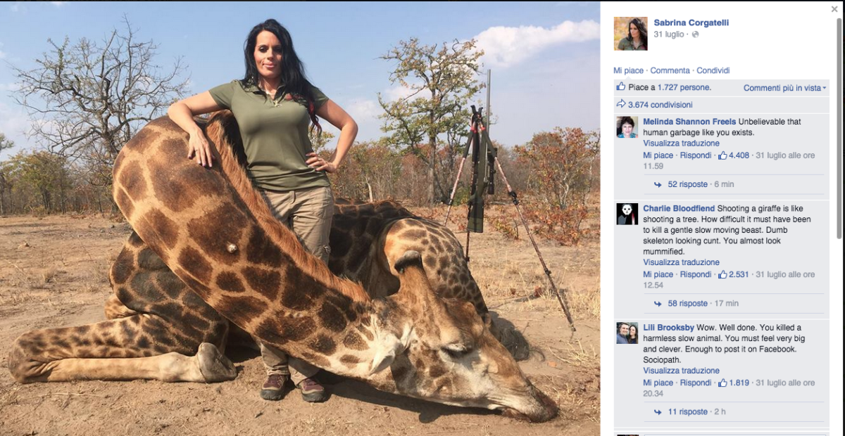 Galleria foto 'Tutti contro Sabrina, la killer della savana' - foto 3