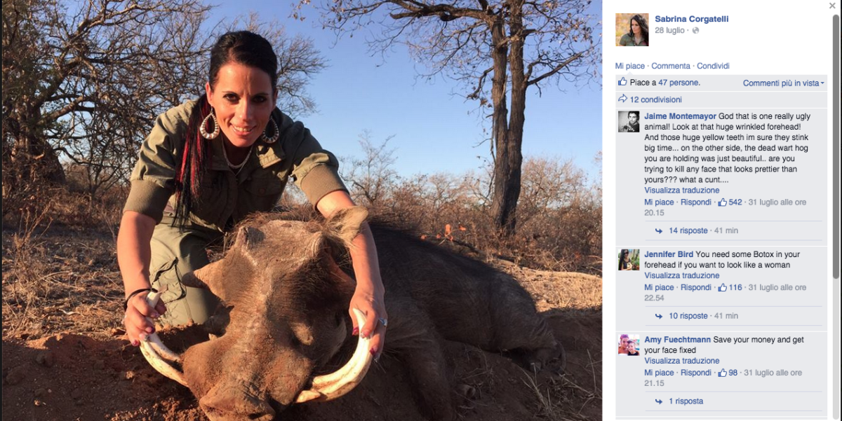 Galleria foto 'Tutti contro Sabrina, la killer della savana' - foto 2