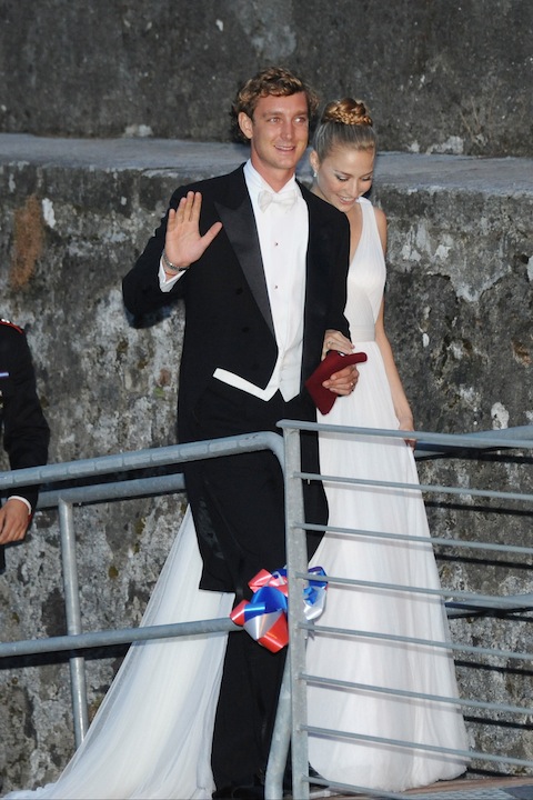 Pierre e Beatrice Casiraghi: le foto del matrimonio religioso