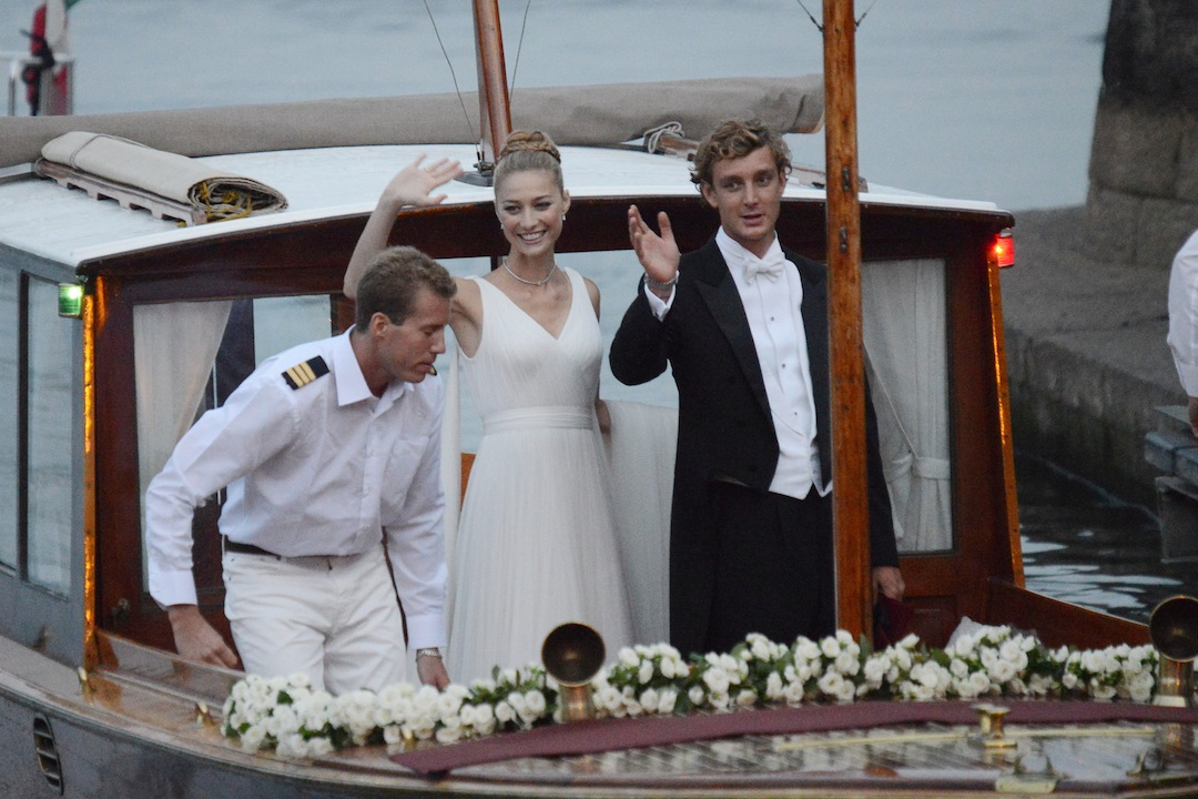 Pierre e Beatrice Casiraghi: le foto del matrimonio religioso
