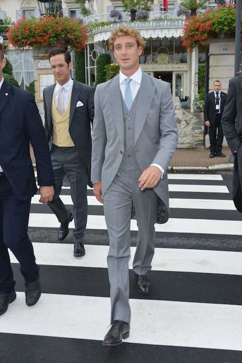 Pierre e Beatrice Casiraghi: le foto del matrimonio religioso