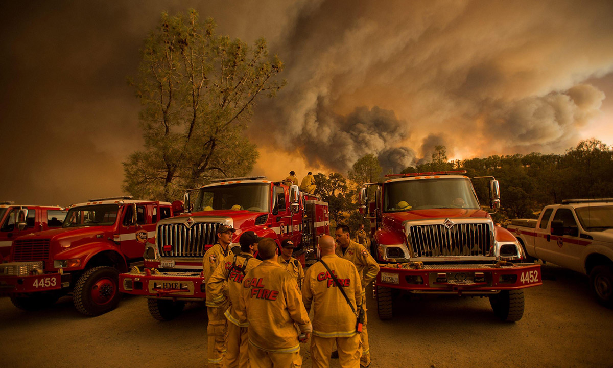 La California in fiamme: foto dei grandi incendi
