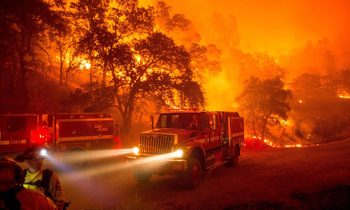 La California in fiamme: foto dei grandi incendi
