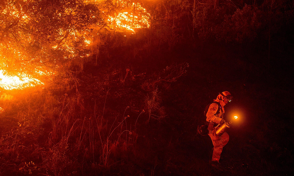 La California in fiamme: foto dei grandi incendi