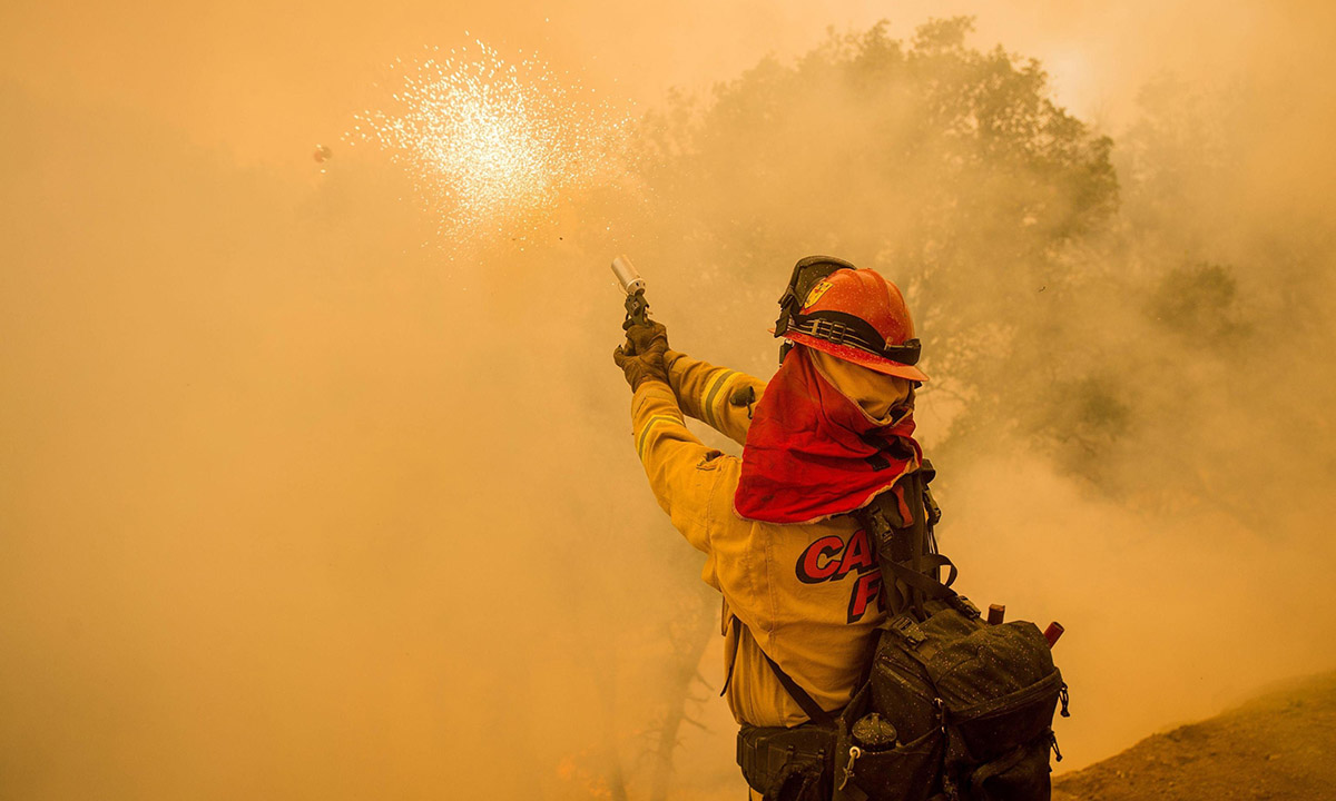 La California in fiamme: foto dei grandi incendi