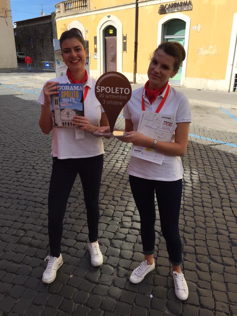 Il sindaco di Spoleto inaugura la tappa del tour in Umbria Il sindaco di Spoleto inaugura la tappa del tour in Umbria