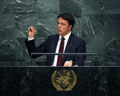 Renzi all’Onu: “Italia pronta a intervenire in Libia