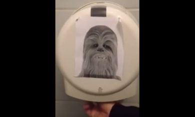 La carta igienica di Chewbecca