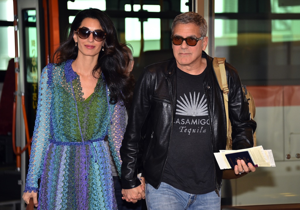 George e Amal Clooney, primo anniversario di matrimonio low profile