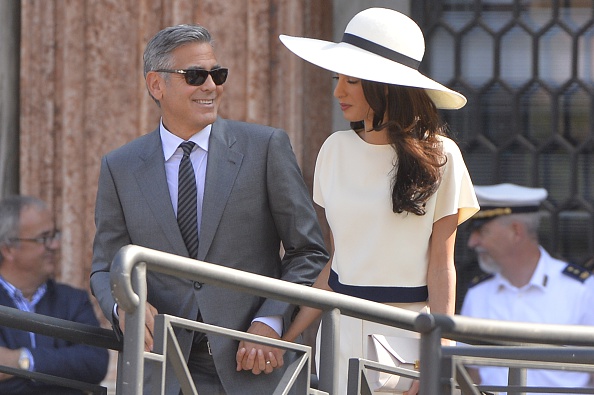George e Amal Clooney, primo anniversario di matrimonio low profile