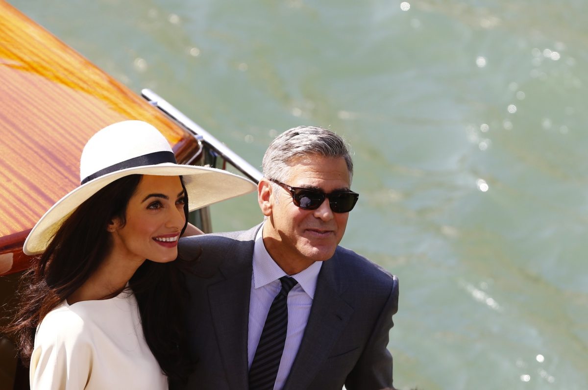 Galleria foto 'George e Amal Clooney, primo anniversario di matrimonio low profile' - foto 33