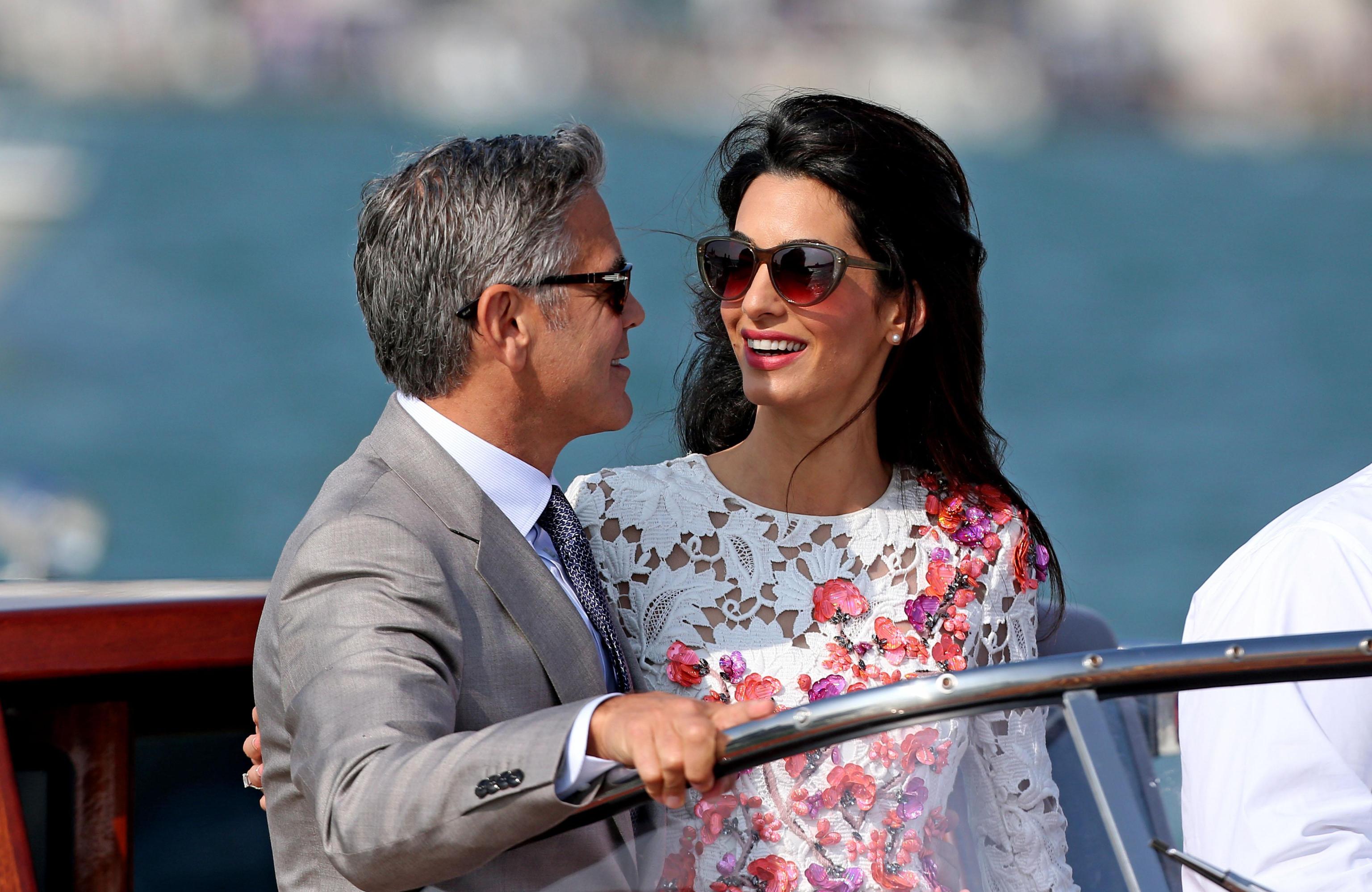 George e Amal Clooney, primo anniversario di matrimonio low profile