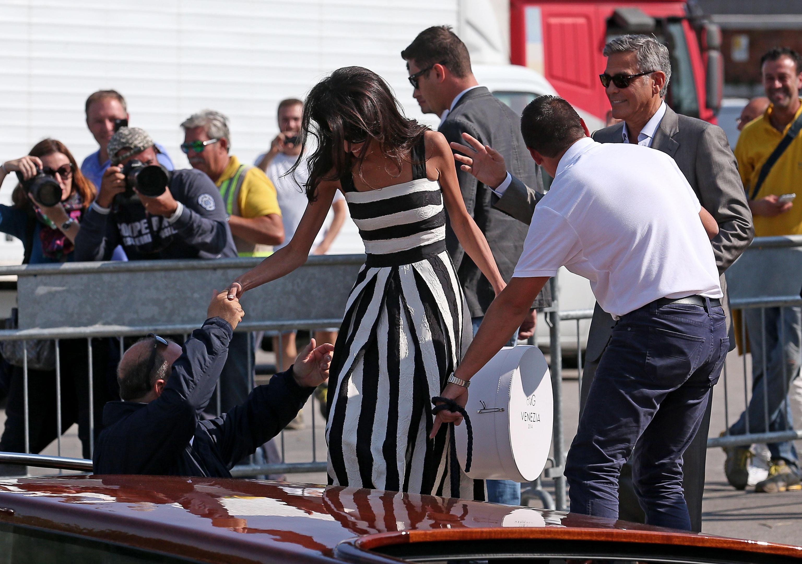 George e Amal Clooney, primo anniversario di matrimonio low profile