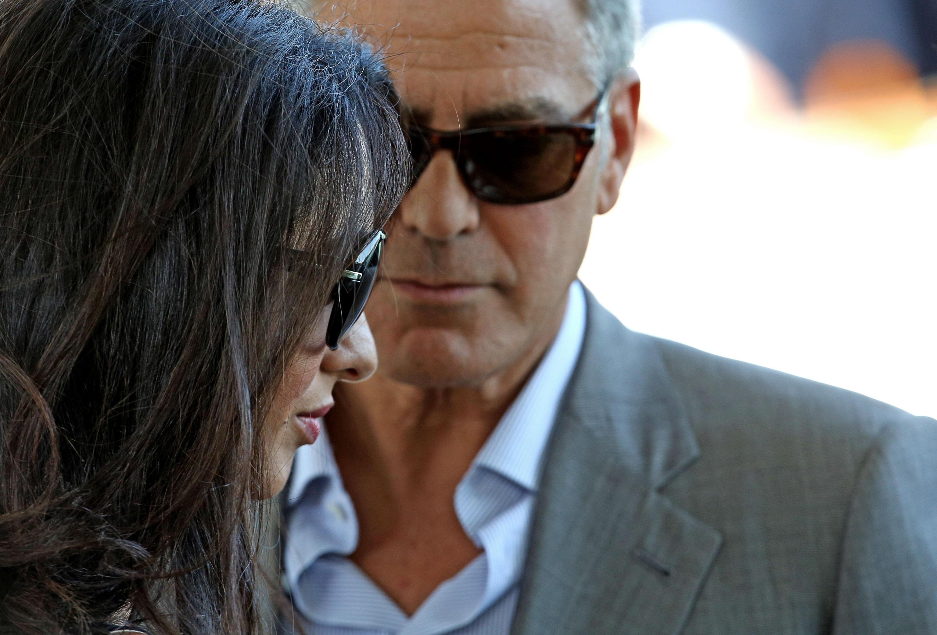 George e Amal Clooney, primo anniversario di matrimonio low profile