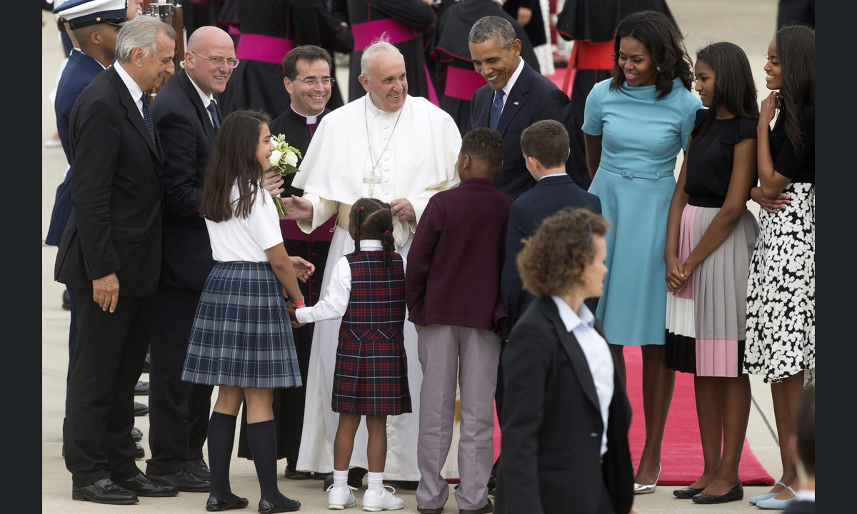 Papa Francesco negli USA: foto, video