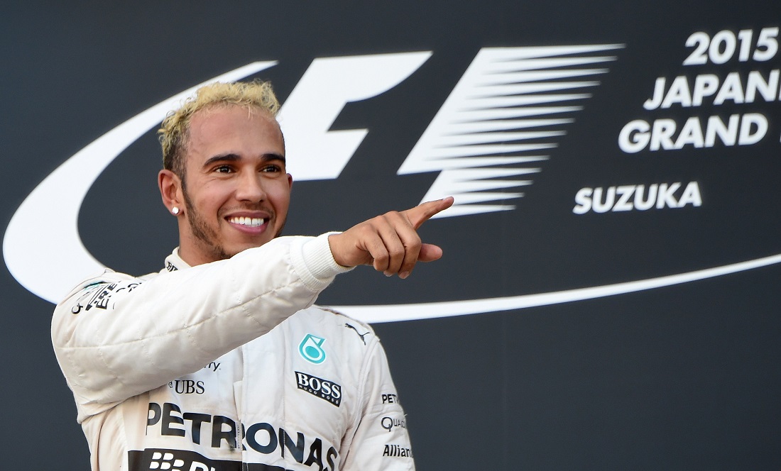 Gp Giappone: vince Hamilton su Rosberg. Ferrari terza con Vettel Gp Giappone: vince Hamilton su Rosberg. Ferrari terza con Vettel