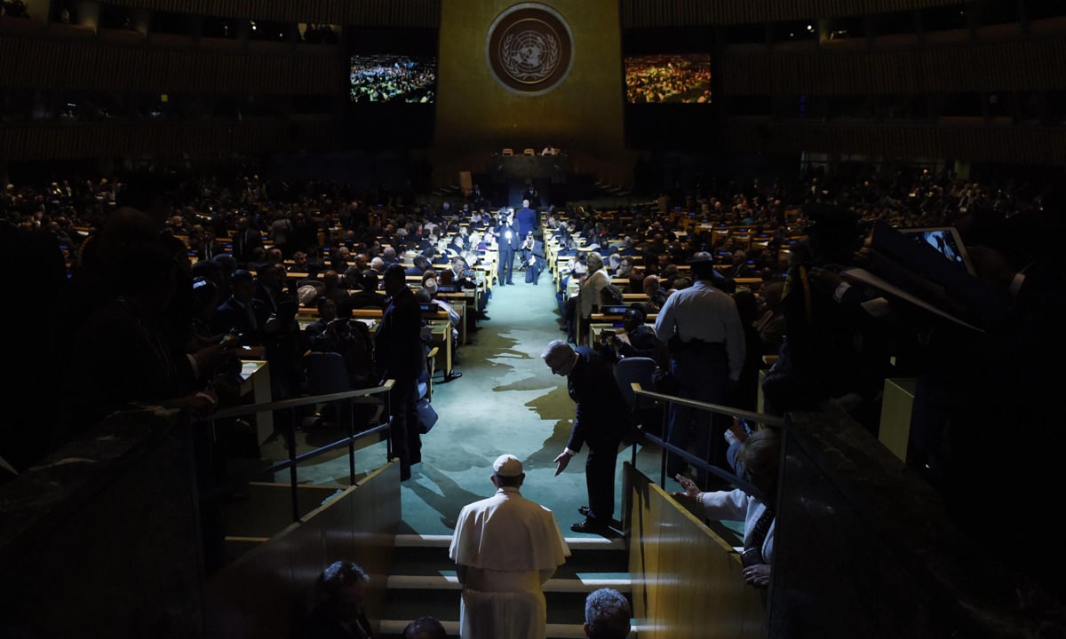Papa all’Onu: la crisi ecologica minaccia l’esistenza dell’umanità