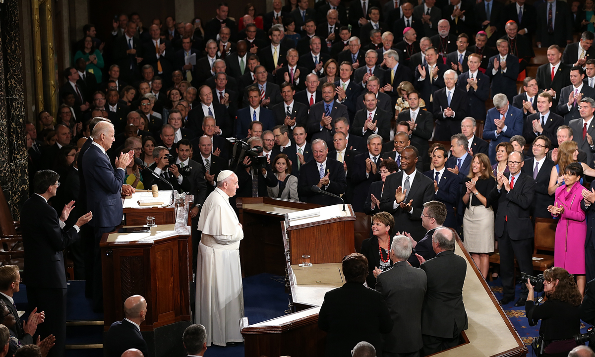 Il testo completo del discorso di Papa Francesco al Congresso Usa