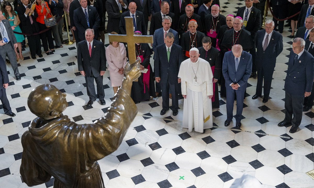 Il testo completo del discorso di Papa Francesco al Congresso Usa