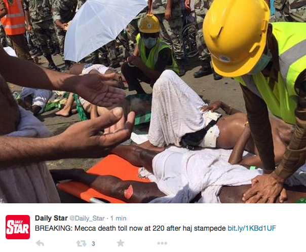 Lo stupidario online sulla tragedia della Mecca