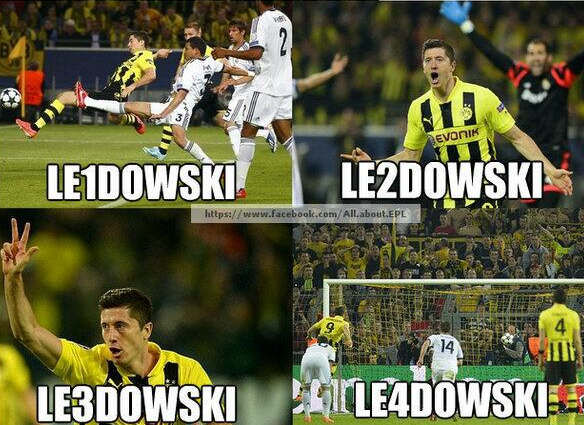 Lewandowski nella storia, sul web si ride a colpi di meme Lewandowski nella storia, sul web si ride a colpi di meme