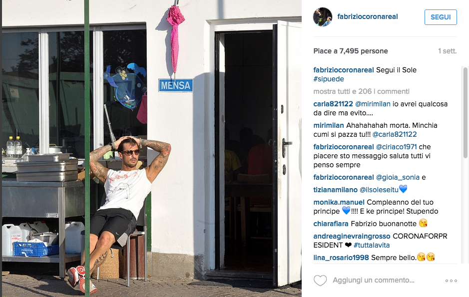 Fabrizio Corona: nuovo amore con una delle Donatella?