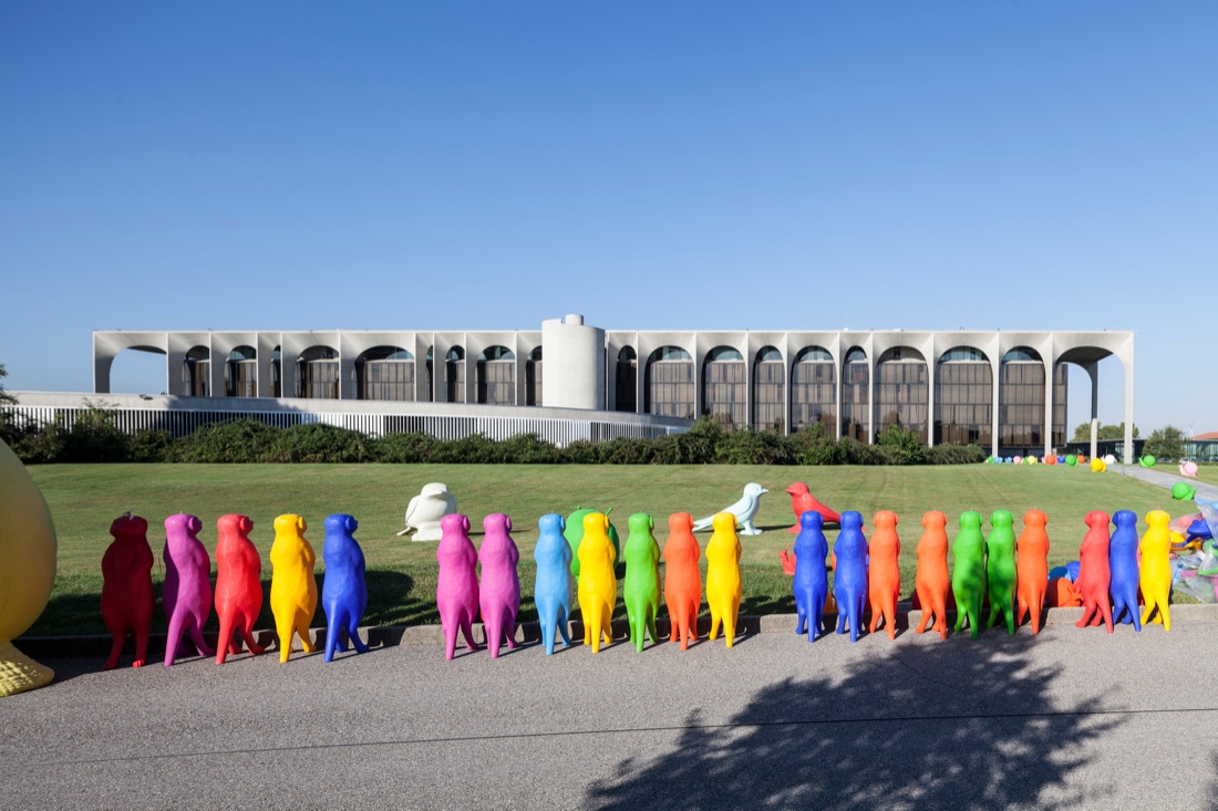 La Cracking Art a Palazzo Niemeyer