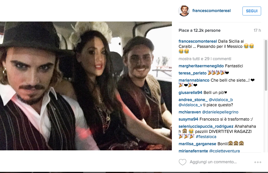 Belén come Frida: party gipsy per il compleanno della showgirl