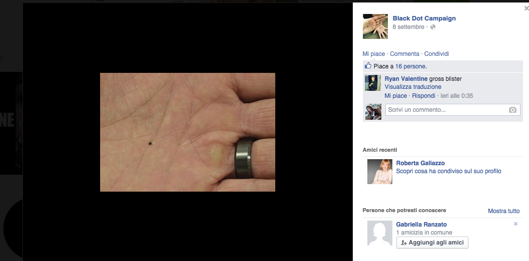 Black Dot Campaign, la campagna per mettere un punto alla violenza