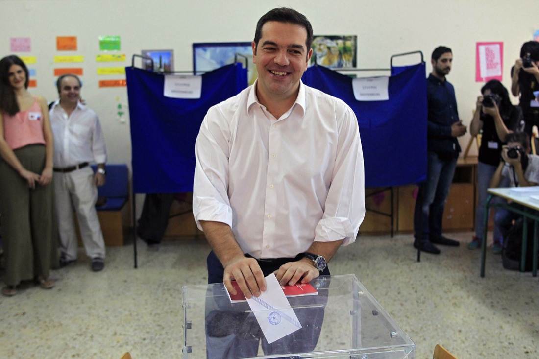 Elezioni in Grecia: vince Syriza, nuovo governo domani Elezioni in Grecia: vince Syriza, nuovo governo domani