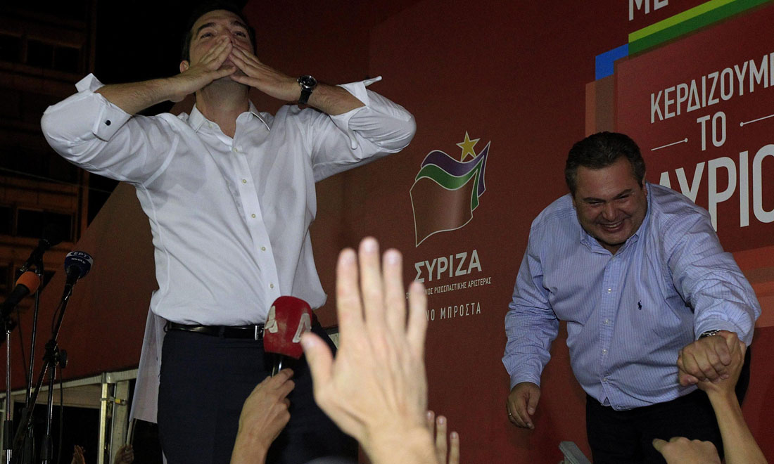 Elezioni in Grecia: vince Syriza, nuovo governo domani