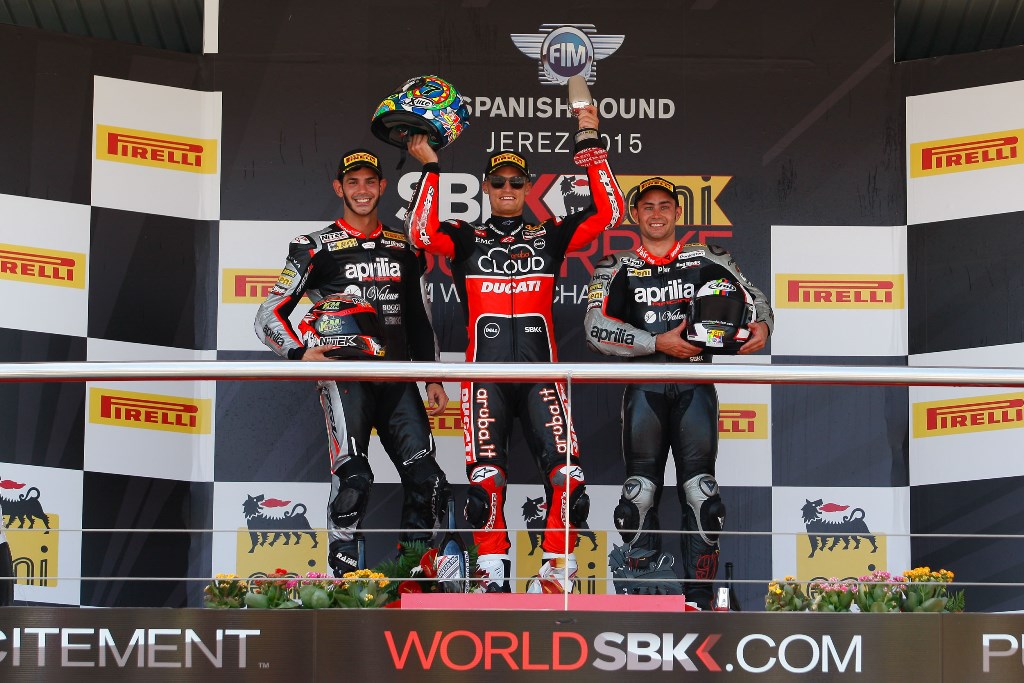 Sbk, round 11: a Sykes e Davies le gare di Jerez. A Rea il Mondiale Sbk, round 11: a Sykes e Davies le gare di Jerez. A Rea il Mondiale